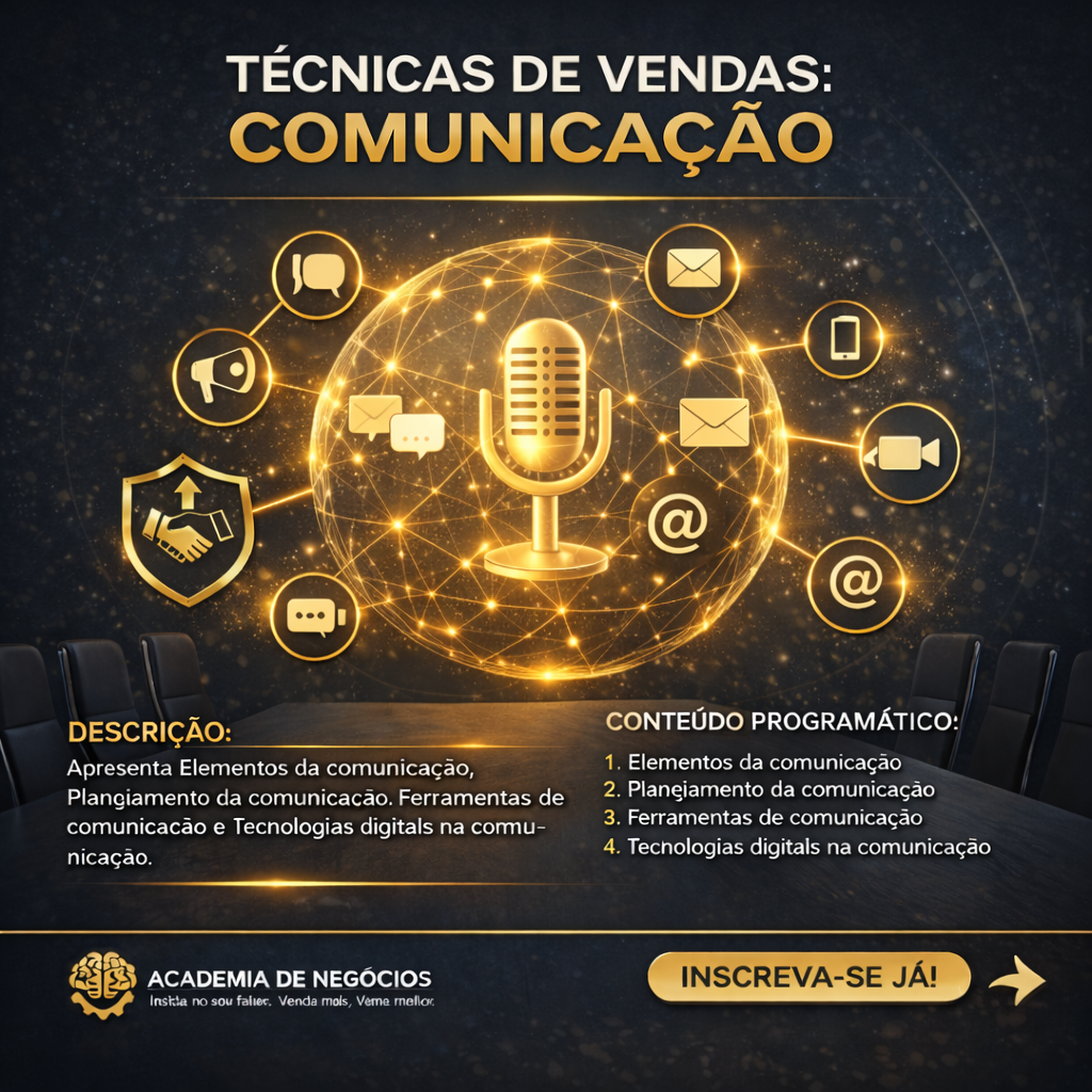 Técnicas de Vendas: Comunicação