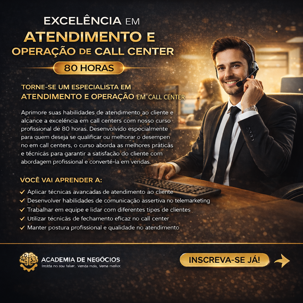 Excelência em Atendimento e Operação de Call Center